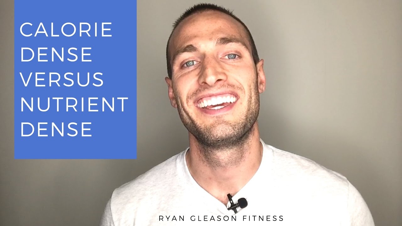 Calorie dense foods versus nutrient dense foods