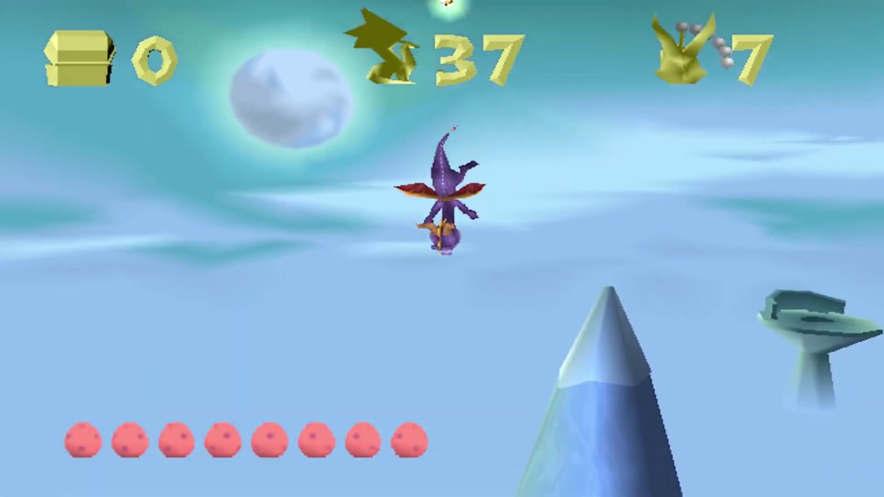 I put The Police songs over Spyro the dragon levels