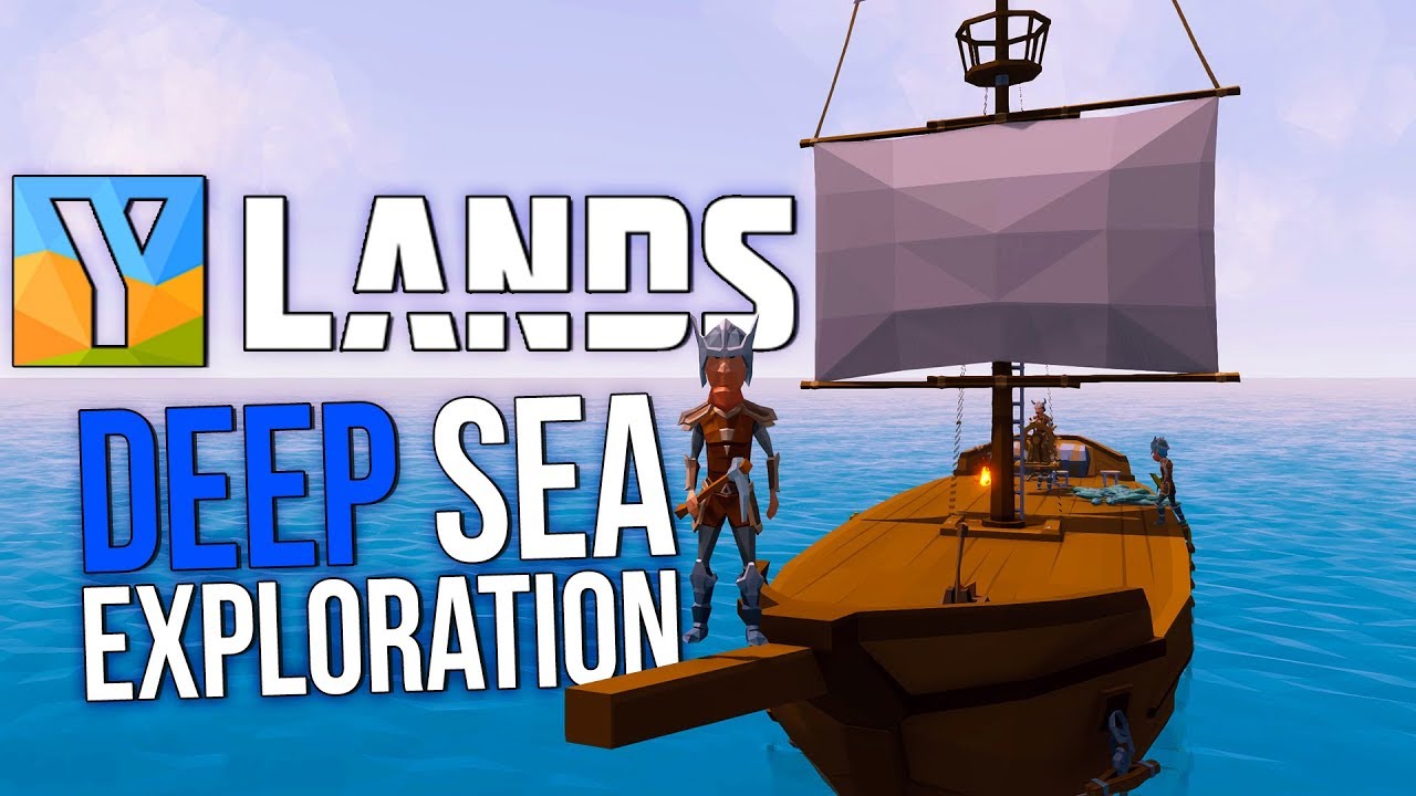 Ylands - CRAZY WINTER SEA STORM! - Exploring The Seas - Ylands Multiplayer Gameplay