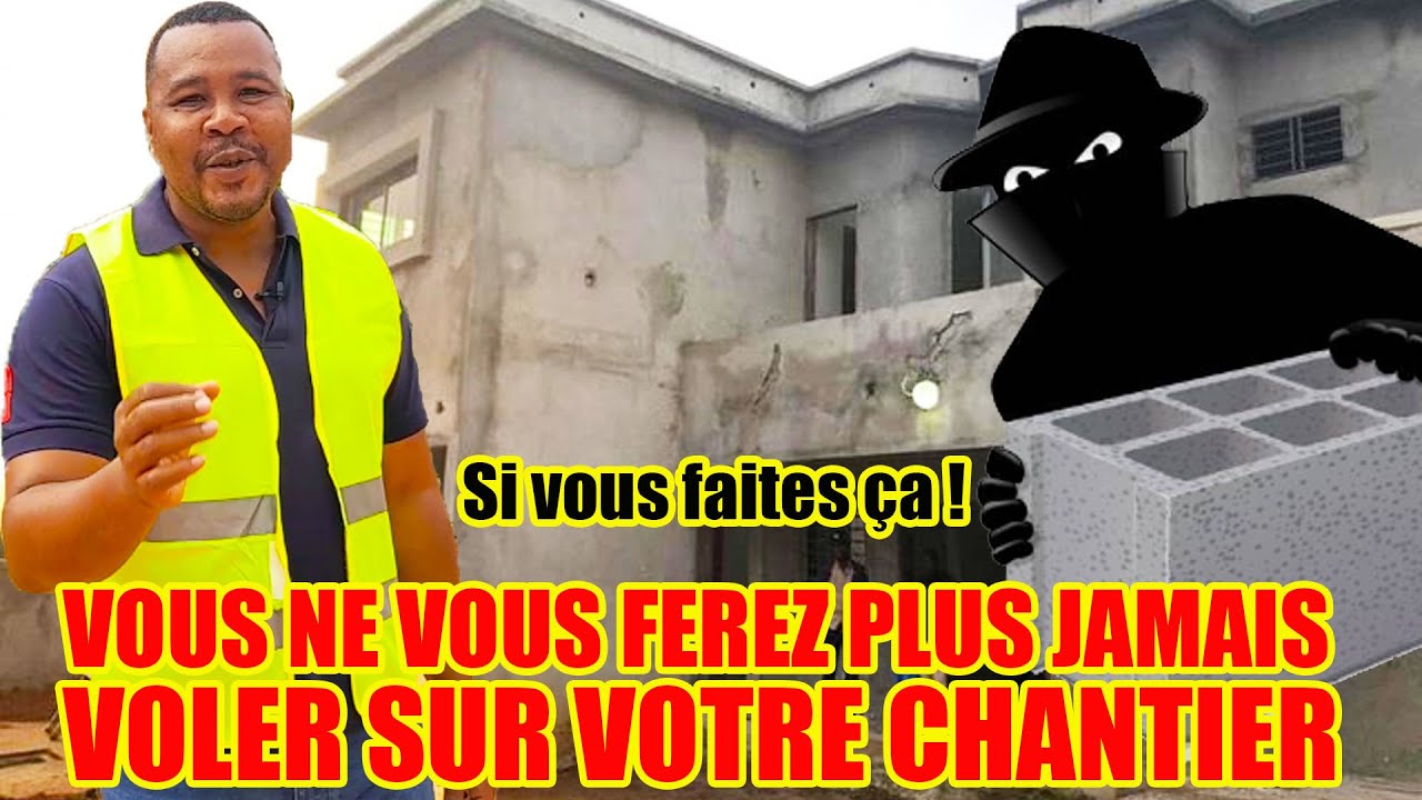 Voici comment sécuriser son chantier ｜ zéro vol garantie