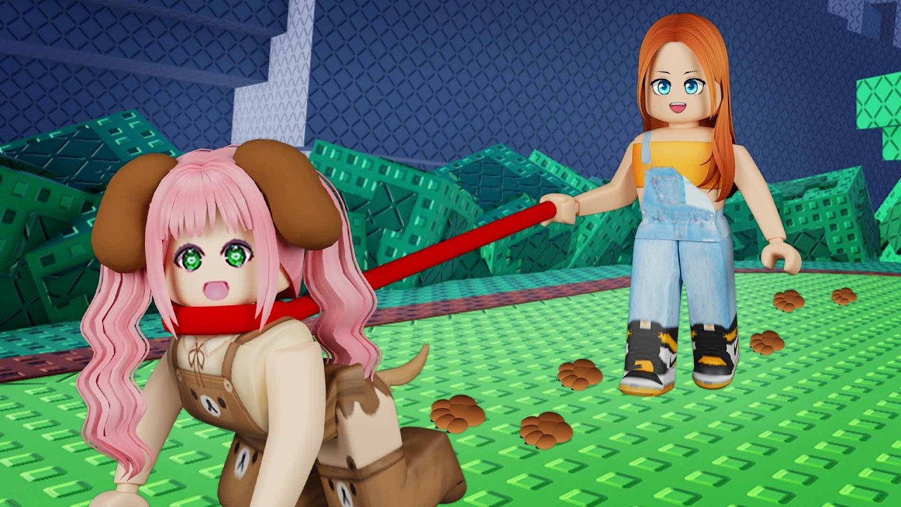 NAGING ASO SI ATE DARA SA ROBLOX OBBY NA ITO | ROBLOX Dog Walk