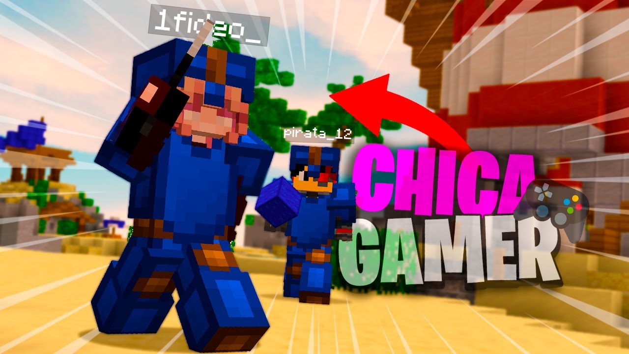 JUGUE con CHICA GAMER en BEDWARS Y PASA ESTO... (ft. ‪@fideolol )