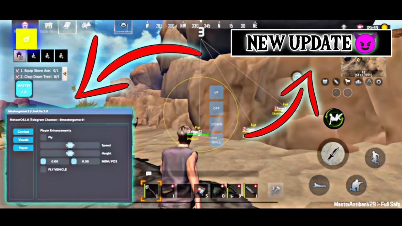 LAST ISLAND OF SURVIVAL HACK NEW UPDATE | NEW FEATURES UPDATE HACK | HACKER GAMEPLAY | NEW HACK 😈