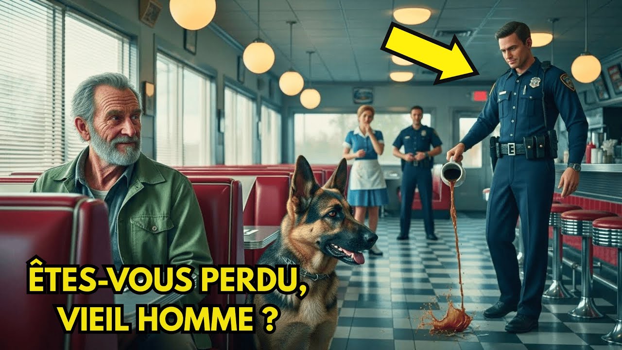 Des flics corrompus harcèlent un vieil homme discret – minutes plus tard, 50 soldats arrivent menés