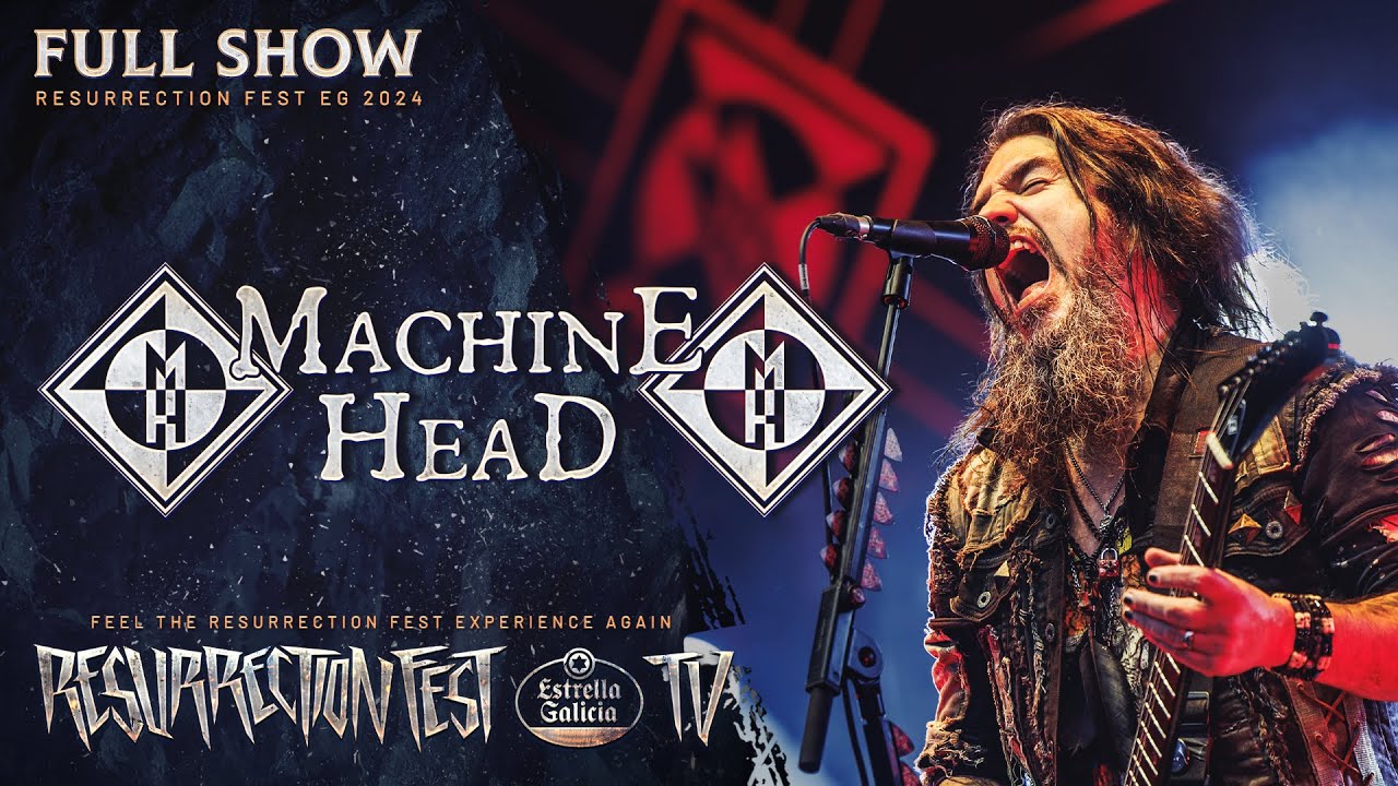 MACHINE HEAD - Live at Resurrection Fest EG 2024 (Viveiro, Galicia, Spain) [Full Show]