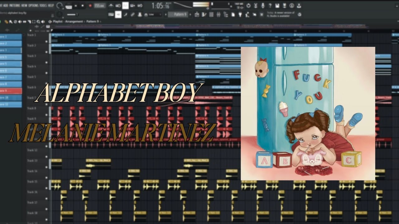 Alphabet boy - Melanie Martinez | remake FL studio 