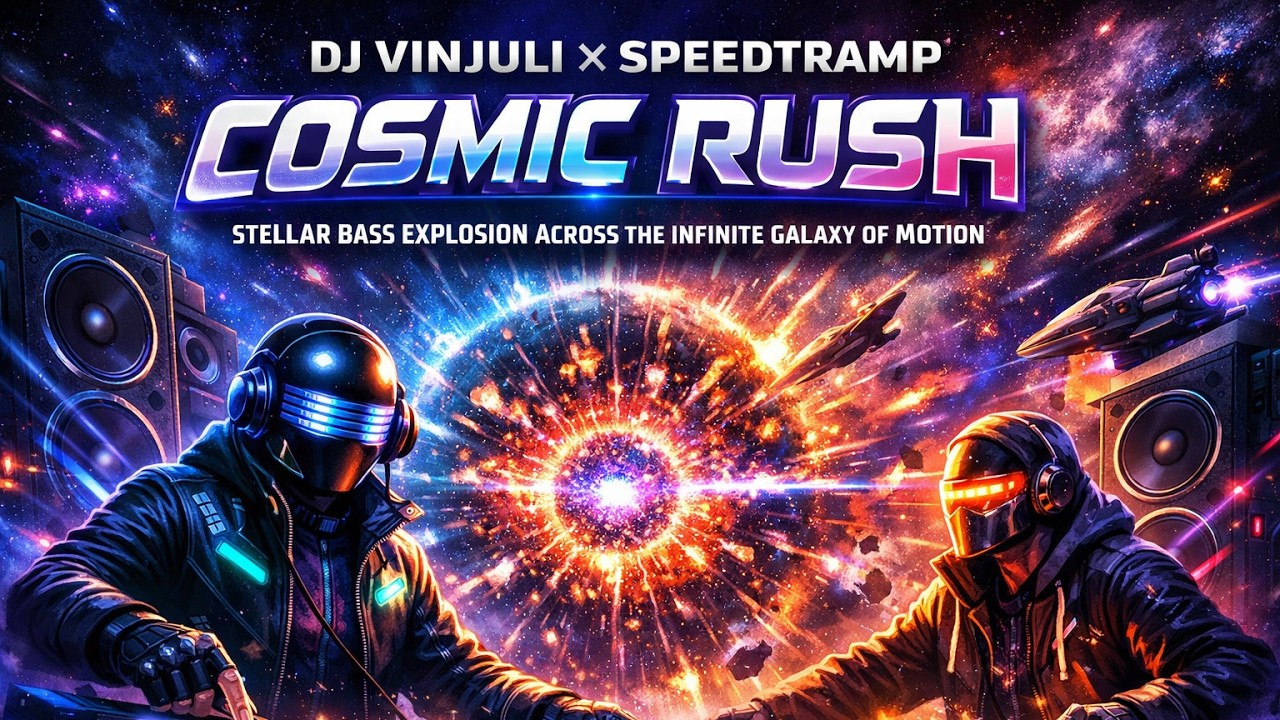 DJ VINJULI X SPEEDTRAMP Cosmic Rush – Stellar Bass Explosion Across the Infinite Galaxy of Motion