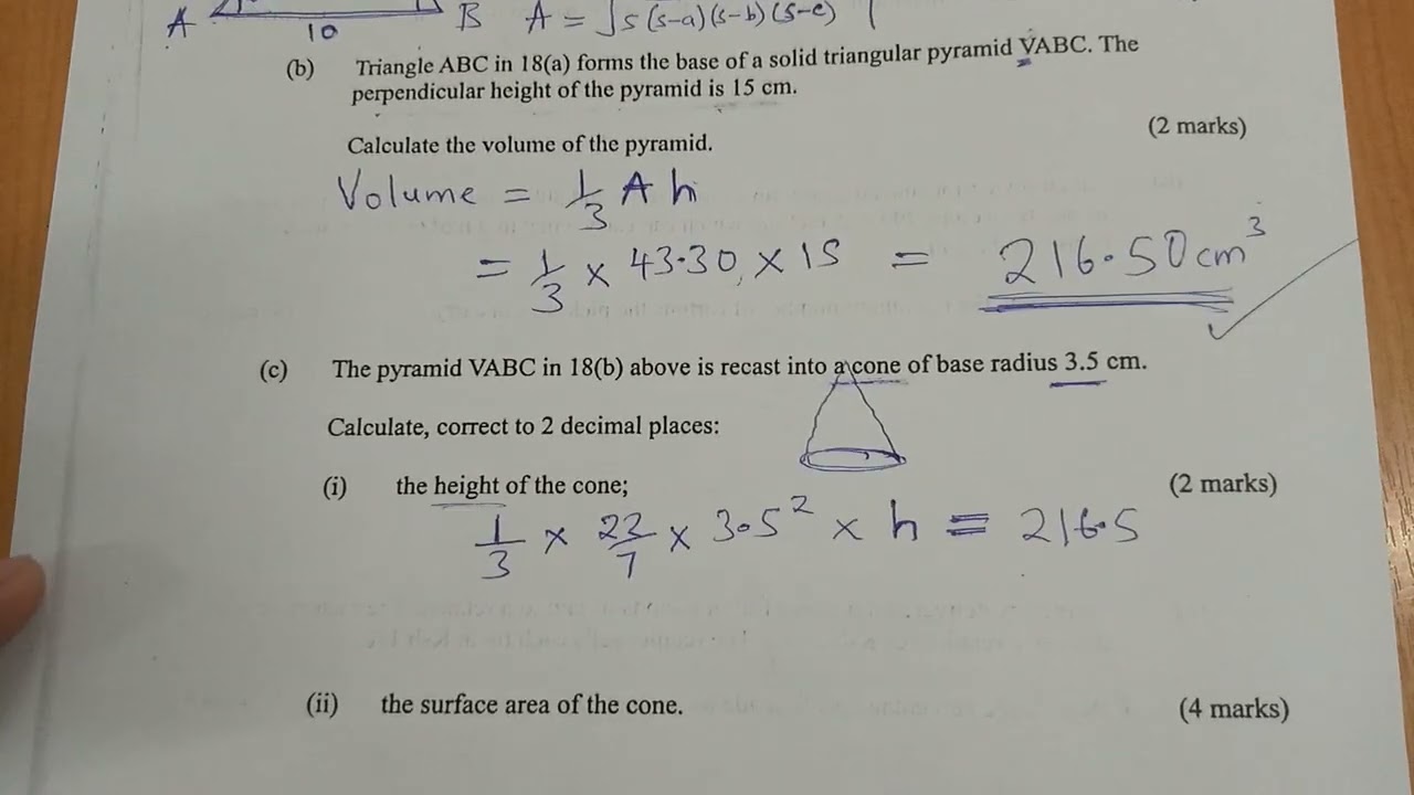 KCSE 2021 - PYRAMIDS