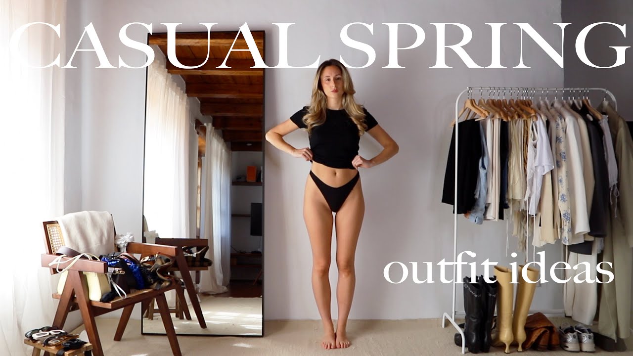CASUAL SPRING OUTFIT IDEAS | 22 transitional outfits