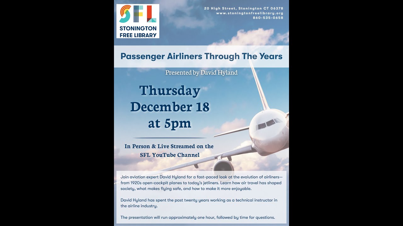 Passenger Airliners Through The Years with David Hyland