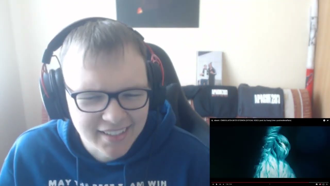 absent - EINSCHLAFEN UNTER STERNEN (OFFICIAL VIDEO) REACTION