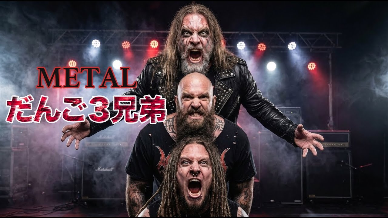 だんご3兄弟を北欧メタルバンドがカバーシテミタヨ