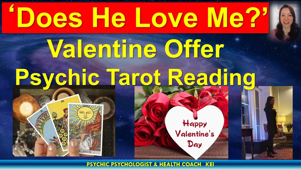 【Valentine Special Offer until Feb 21st】‘Does He Love Me?’ - Psychic Tarot Reading, and Counselling