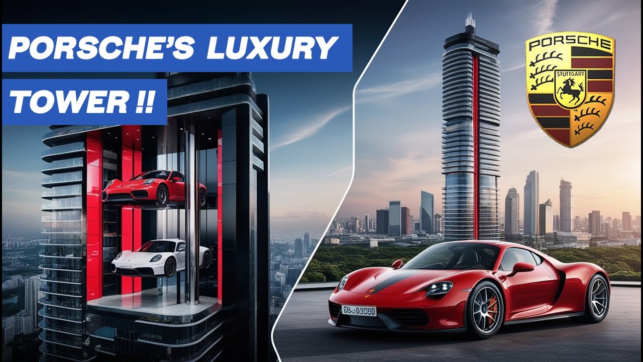 Porsche’s First Luxury Tower In Asia Revealed!