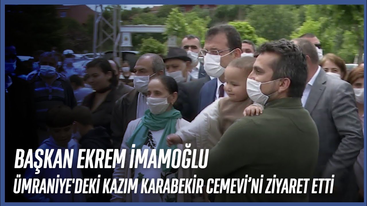 Başkan Ekrem İmamoğlu Ümraniye'deki Kazım Karabekir Cemevi’ni Ziyaret Etti