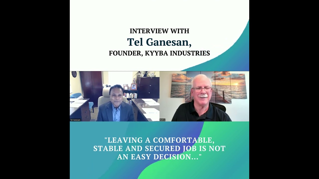 Tel Ganesan talks about leaving a secured job  | Get It Done Entrepreneurs