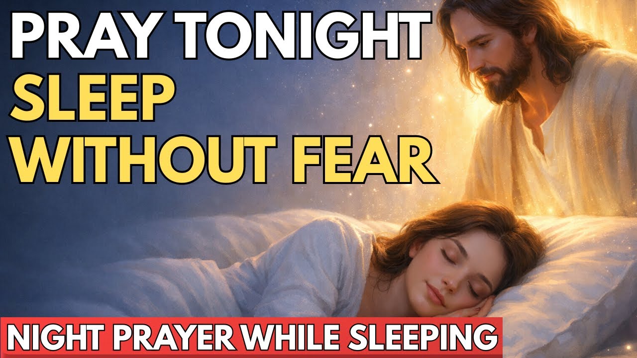 Say This Prayer Tonight and Rest Fully | Night Prayer While Sleeping
