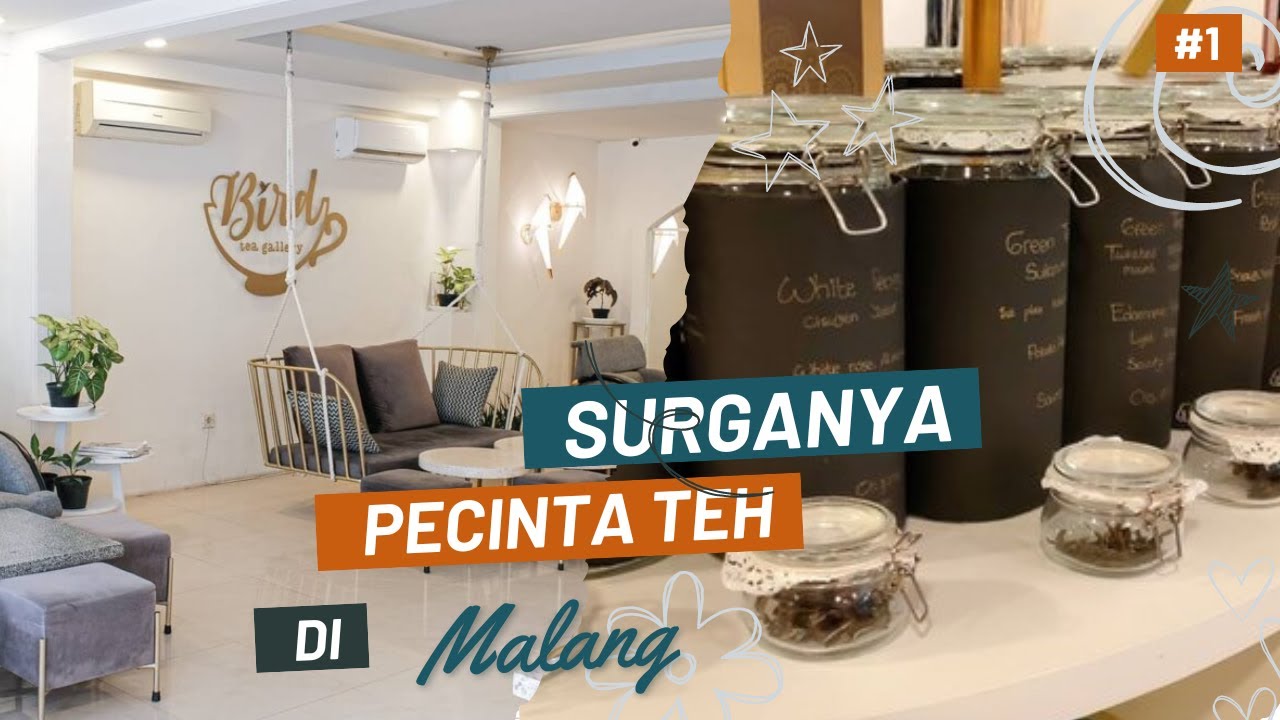 BIRD TEA GALLERY - SURGANYA PECINTA TEH DI MALANG | NYANTE SAMBIL NGETEH