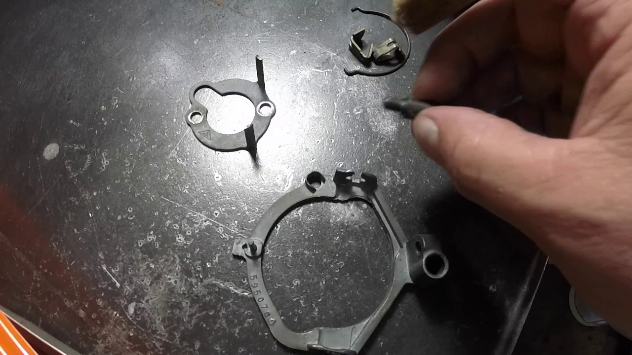 Fixing turn signal canceling cam on the 1959 Chevrolet Bel Air