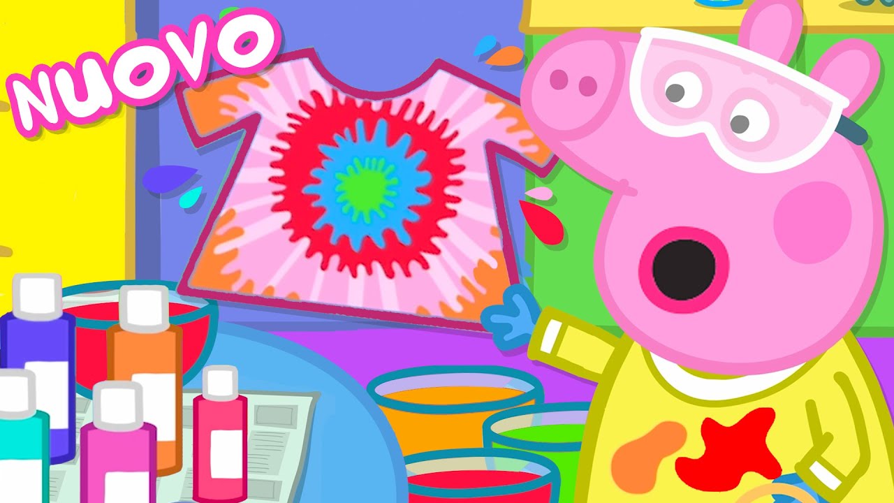 Le Cronache di Peppa Pig | Le magliette tie dye di Peppa | Nuovo Episodio di Peppa Pig |