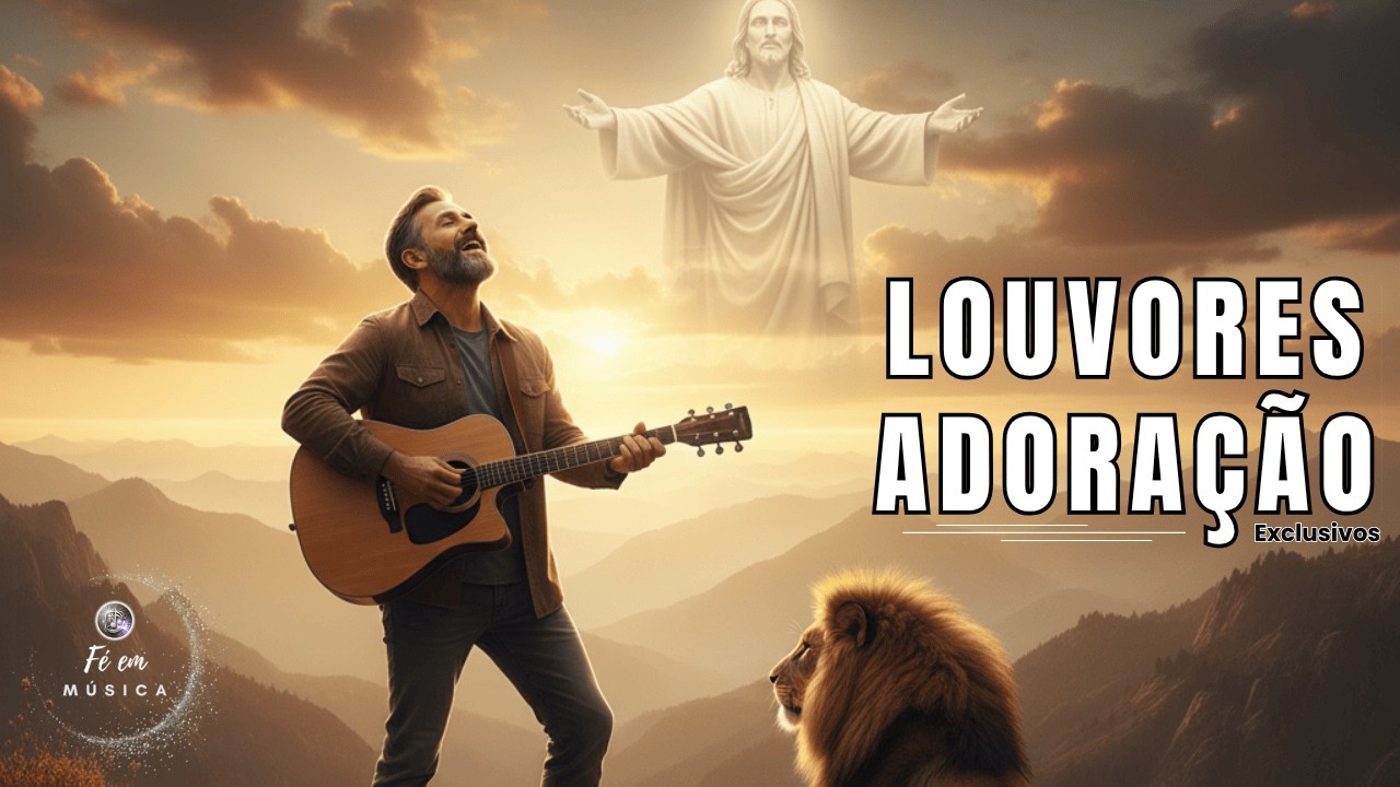 LOUVORES DE ADORAÇÃO QUE ACALMAM A ALMA E TRAZEM PAZ
