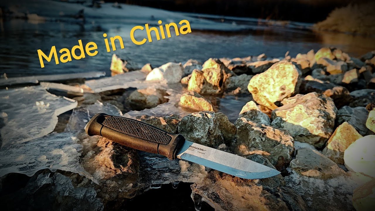 Morakniv Garberg - made in China. Подделка (копия, реплика) ножа мора