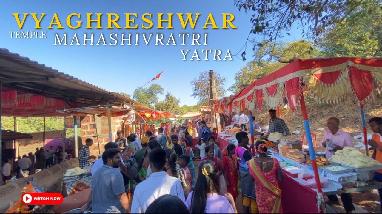 व्याघ्रेश्वर मंदिर || महाशिवरात्री यात्रा ||  Kasmal Pen