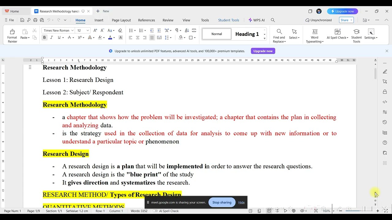 Methods of Research_Methodology part 1