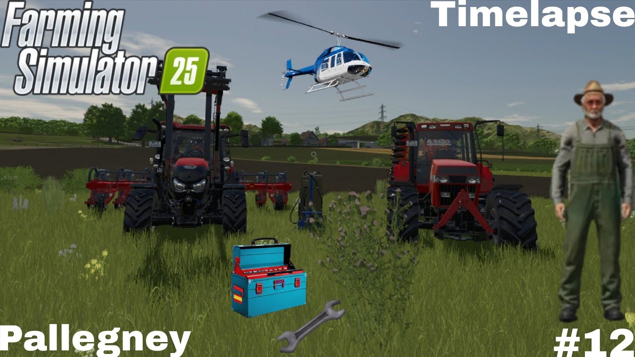 ÉCHANTILLONNAGE, CULTIVATION & SEMER LE MAÏS 🌽 | Farming Simulator 25 | Pallegney Ép12
