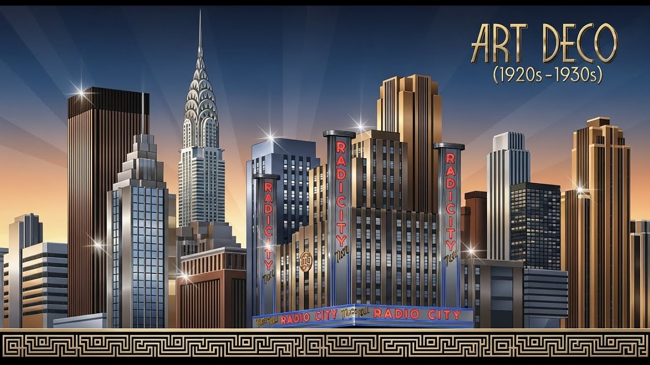 Art Deco Architecture 1920s&ndash;1930s Glamour, Geometry & Modern Design