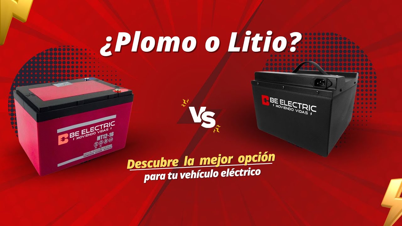 🔋 ¿Batería de Plomo o Litio? 🚲 Descubre la Mejor Opción para Tu Moto o Bicicleta Eléctrica ⚡️