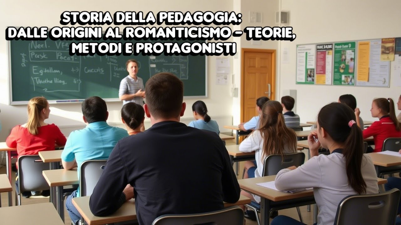 TFA_Sostegno 6: Storia della Pedagogia_Dalle Origini al Romanticismo – Teorie, Metodi e Protagonisti