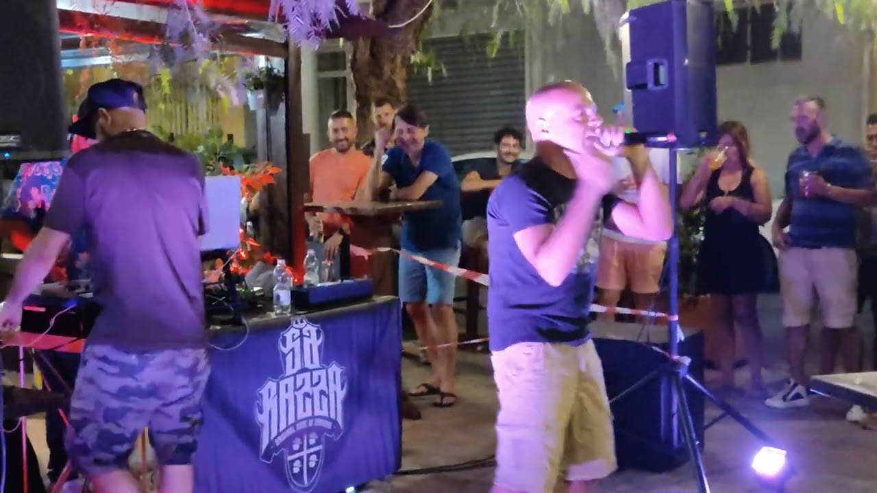 Sa Razza + Reverendo Jones  Freestyle Live a Maracalagonis 30/07/2022