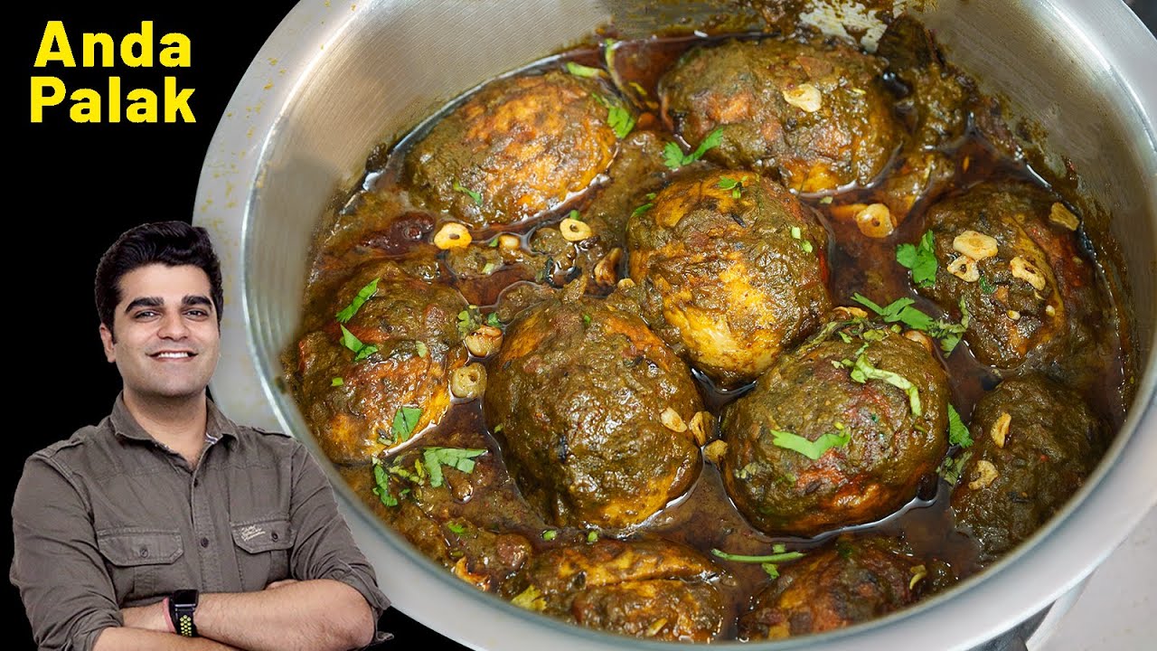 बढ़ती ठंड में ये पालक अंडा करी बनाये और ठंड को दूर भगाये | Dhabhe Wali Palak Anda Curry |