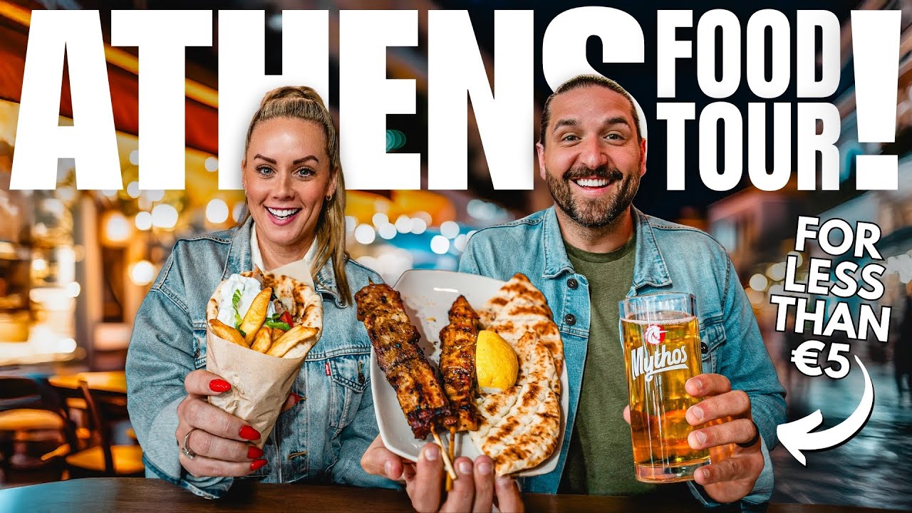 15 Must-Try Items Under €5: Greek Food Tour in Athens, Greece! 🇬🇷