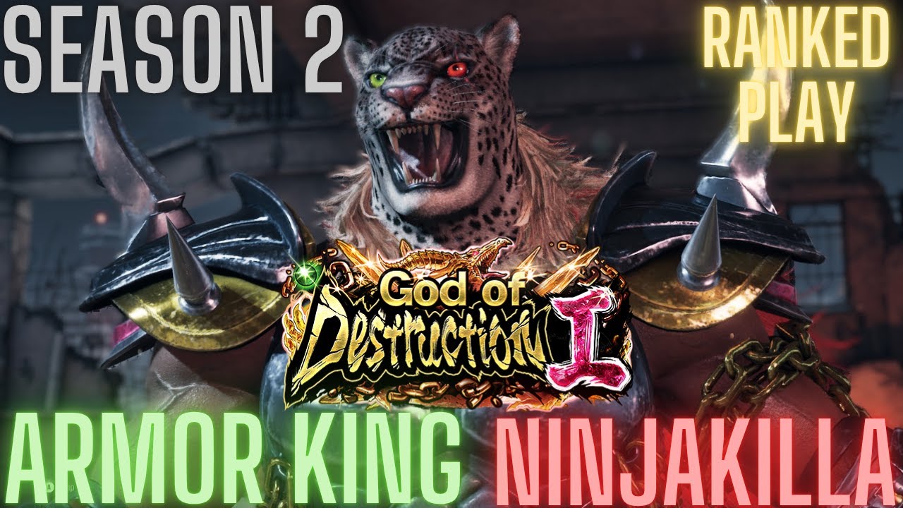 Tekken 8 | NinjaKilla (Armor King) God of Destruction 1 Ranked Play