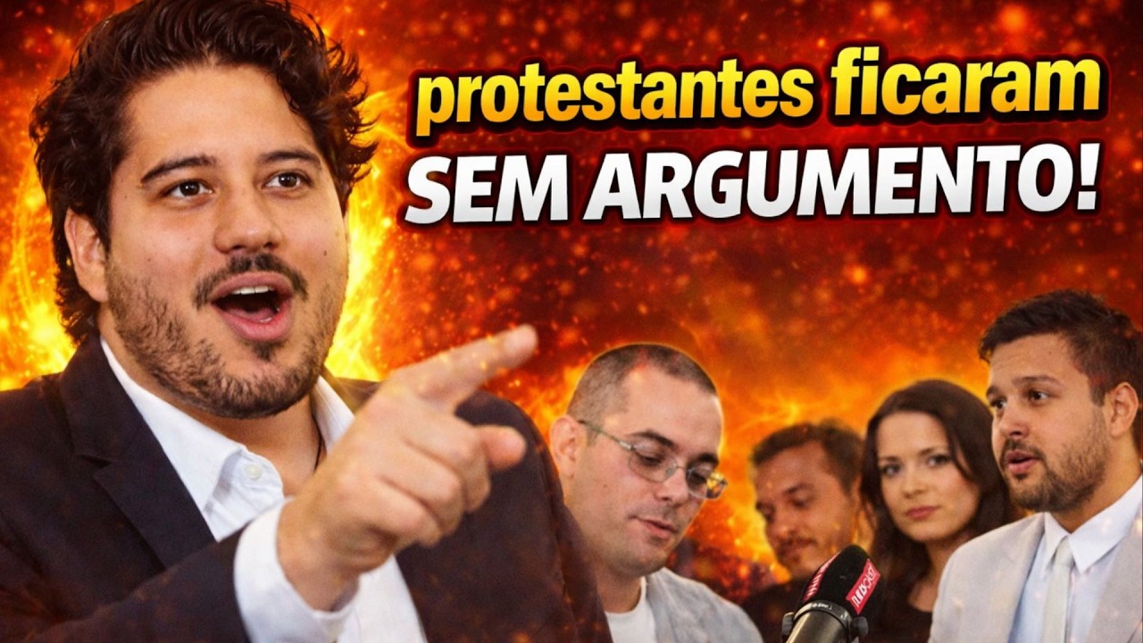 UM CATÓLICO X 19 EVANGÉLICOS : A Bíblia é a ÚNICA autoridade?