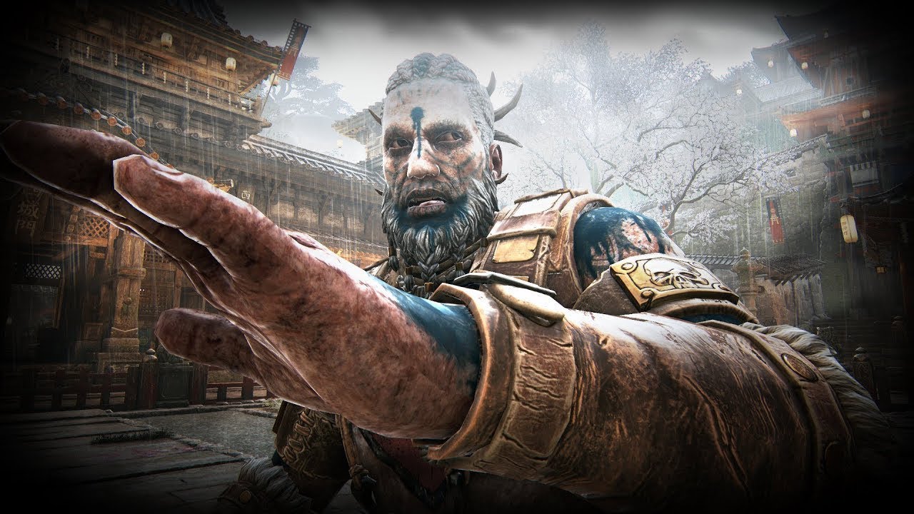 For Honor Йормунганд  дуэли в конце жуткий тип попался