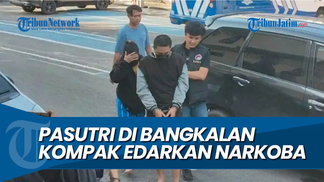 KOMPAK, Pasutri di Bangkalan Edarkan Narkoba, Tertangkap Basah Pesta Sabu dalam Kamar