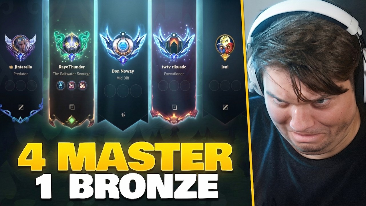 K&ouml;nnen 4 Master Spieler Jinii aus Bronze retten?