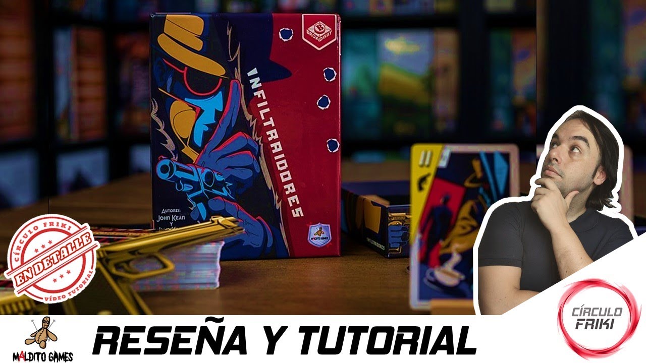 ⭕ Infiltraidores 🕵️‍♀️ Reseña, Cómo se juega / Tutorial 🕵️‍♀️ Juego de mesa - Maldito Games