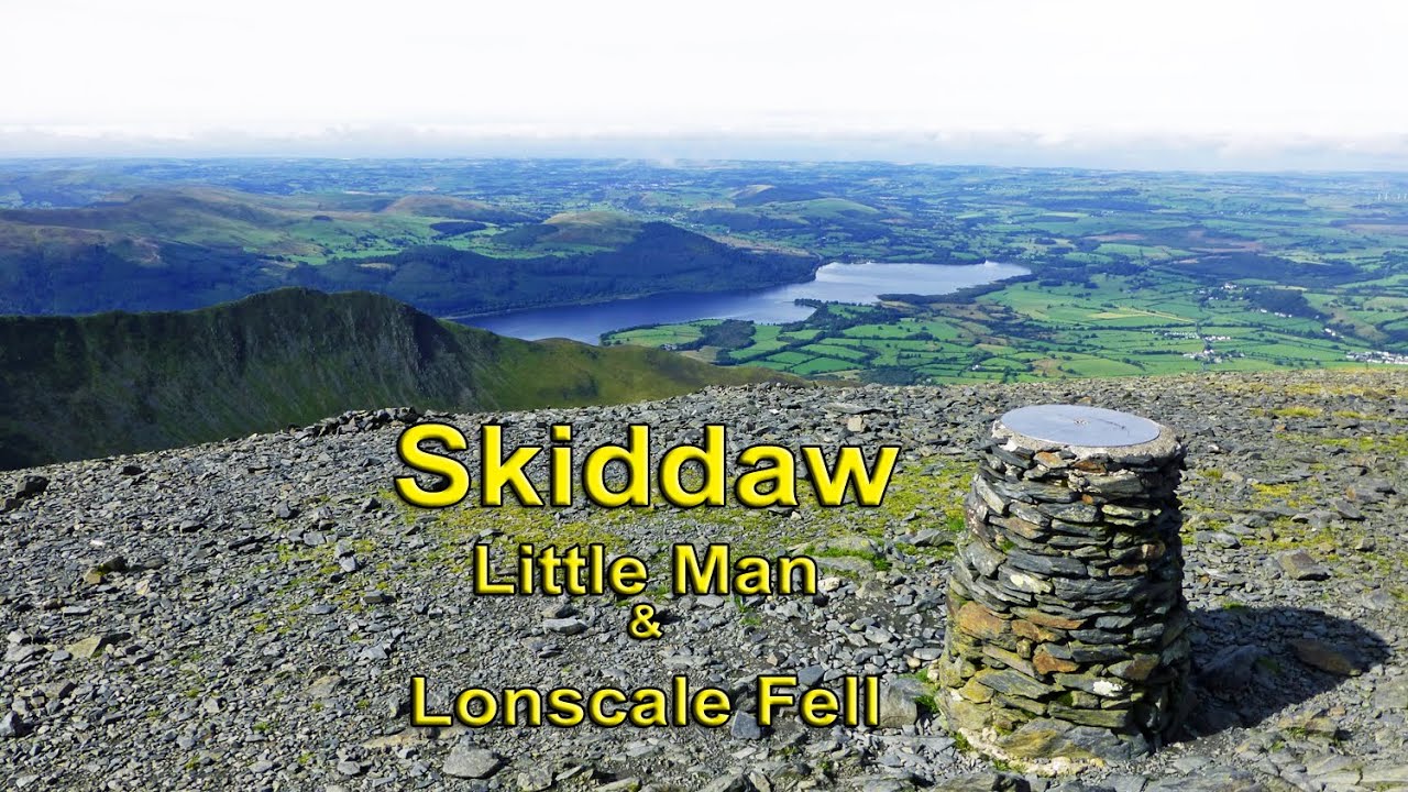 SKIDDAW - LAKE DISTRICT - The Northern Fells - plus Skiddaw Little Man and Lonscale fell