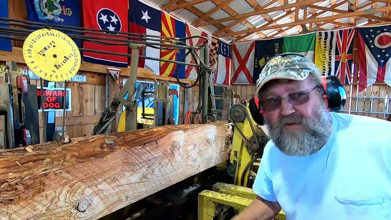 sawing hemlock 1x8's # 310
