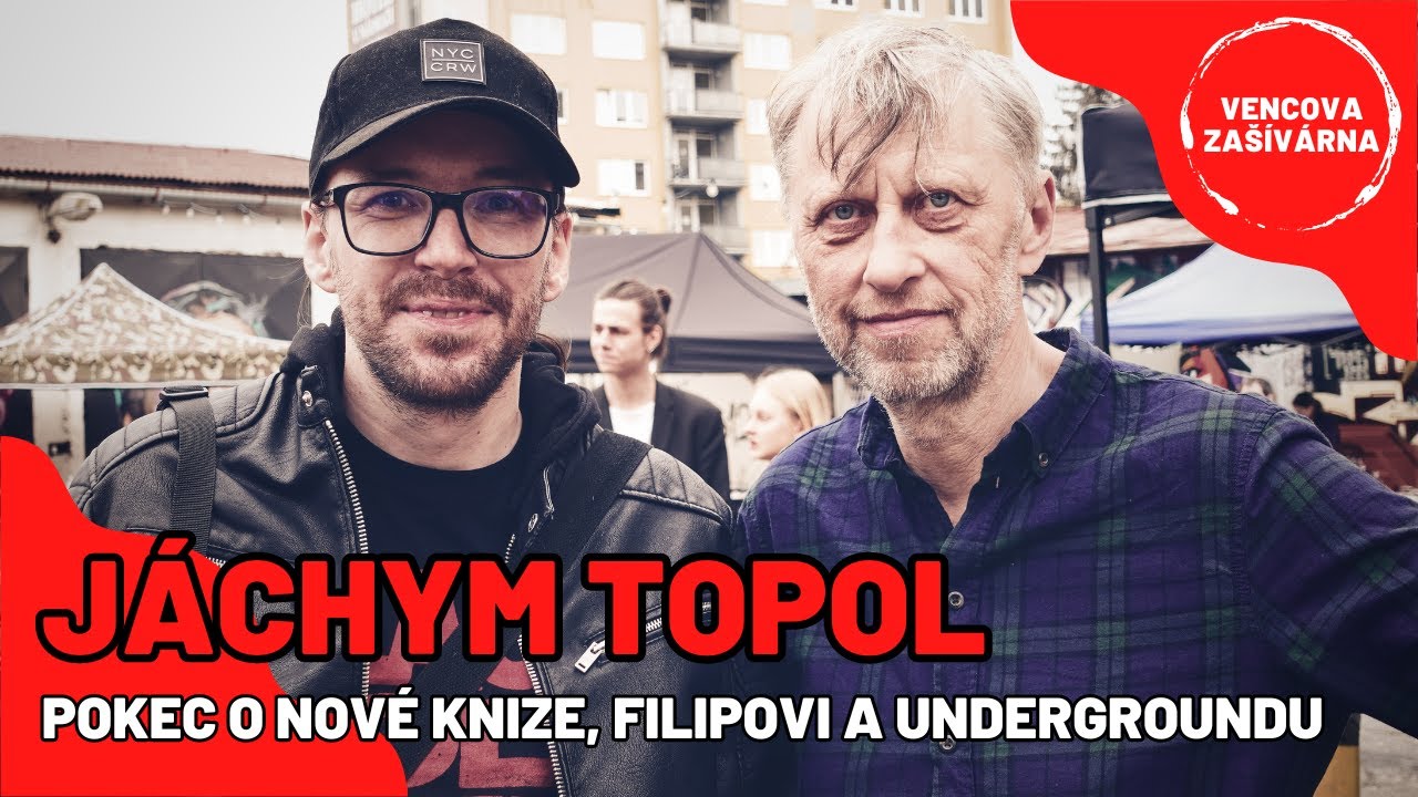 Jáchym Topol | Pokec o chystané knize, Filipovi a undergroundu