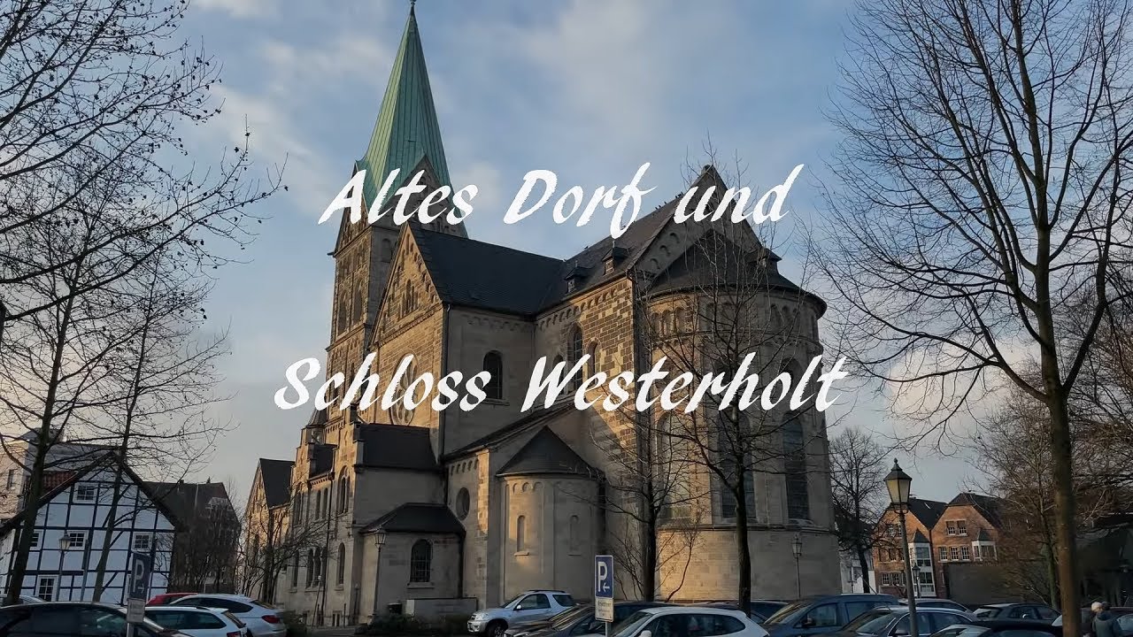 Das Ruhrgebiet zu Fuß: Walk Herten- Westerholt; Altes Dorf und Schloss, grenzt an Gelsenkirchen
