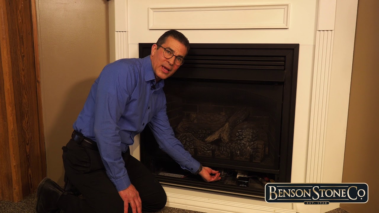 Lighting Fireplace Pilot - Direct Vent