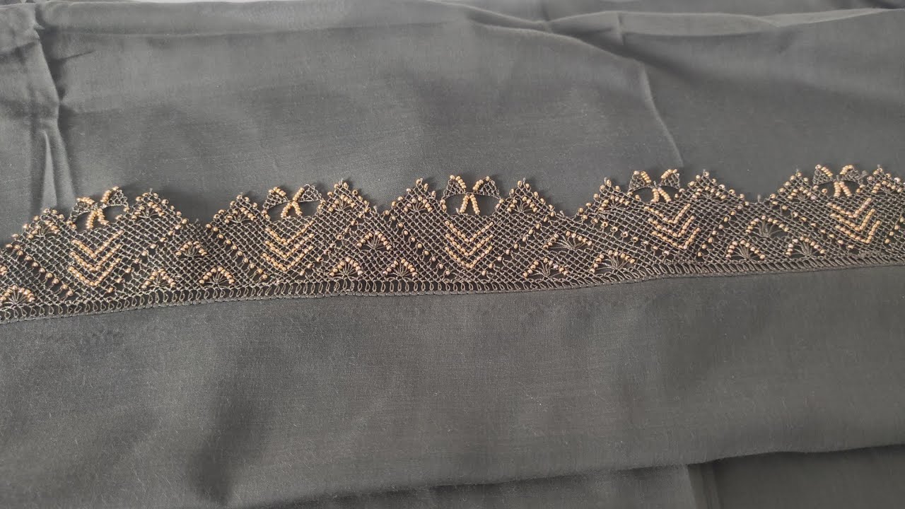 En keyif veren iğne oyası modeli yapılışı 👍🏻💯💯