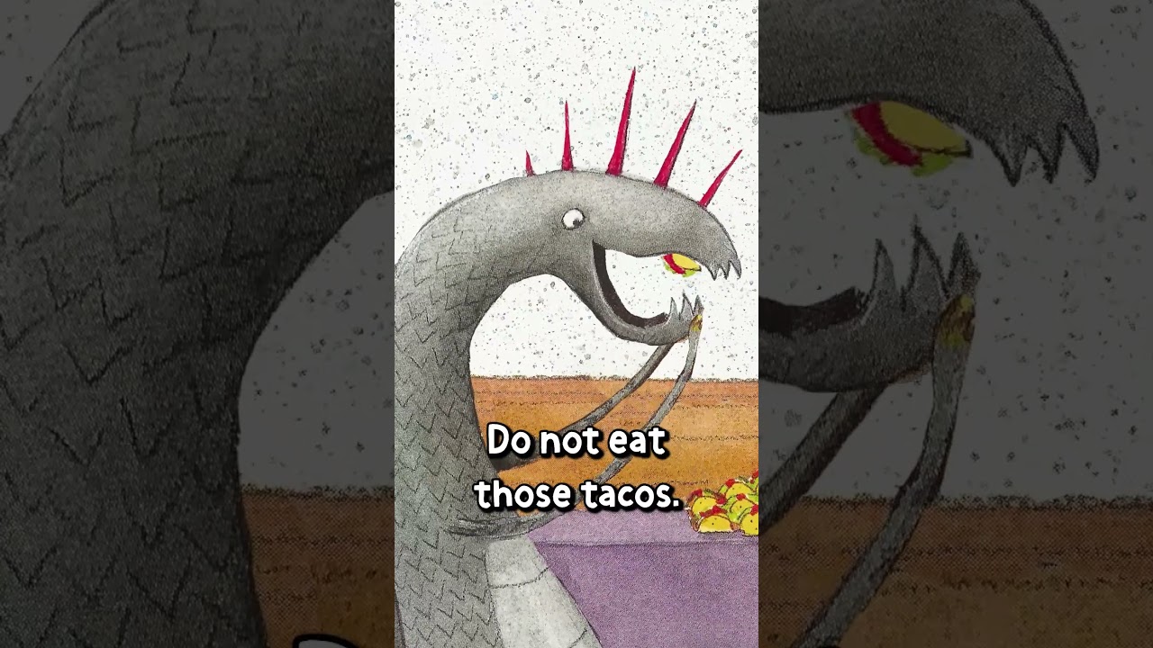 🐲🌮Do not let those dragons eat those Tacos!🔥 #readaloud #dragonslovetacos  #tacos