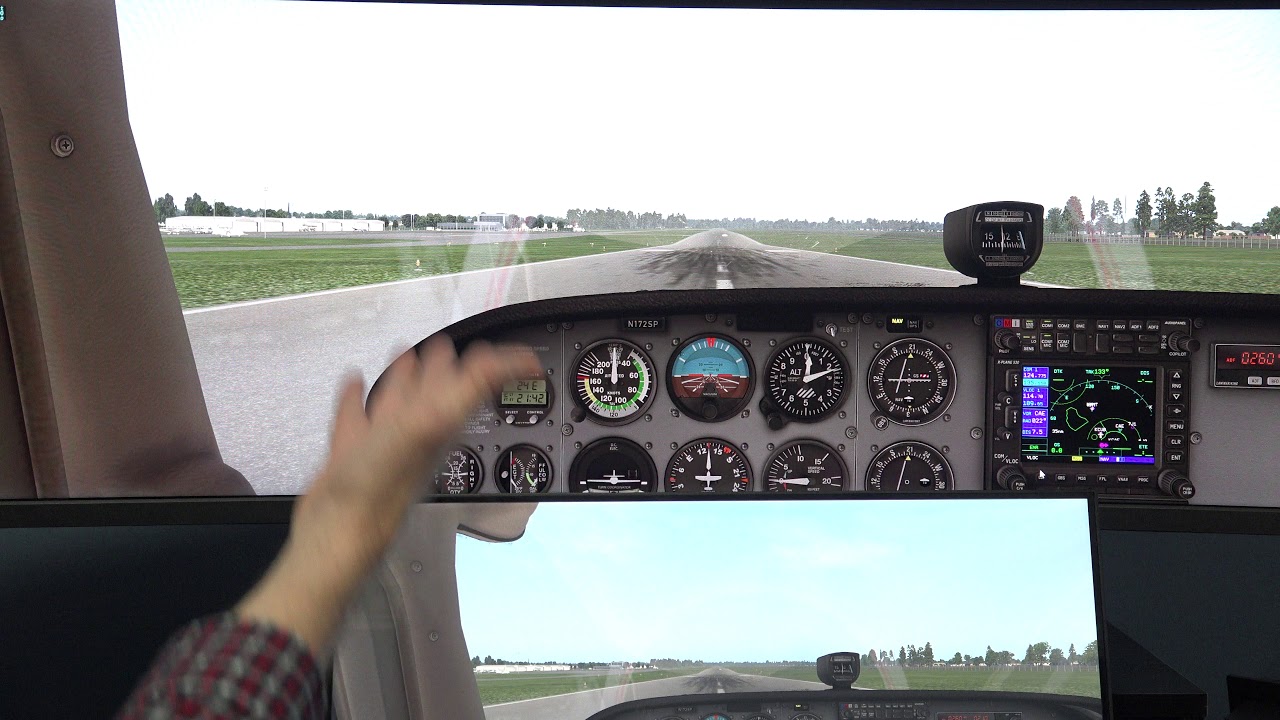 Вывод инструментов на второй монитор в X-Plane 11