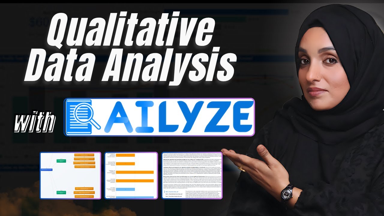 Analyze Qualitative Data In Minutes With AIlyze | AI Tools For Qualitative Data Analysis